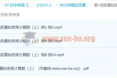 袁媛【Circle的物理世界】90分钟搞定质量和密度计算题