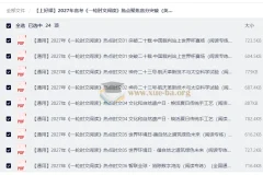 2027年高考《一轮时文阅读》热点聚焦高分突破（英语）（通用）