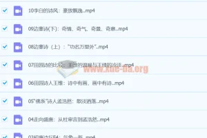 戴建业 高能诗词课