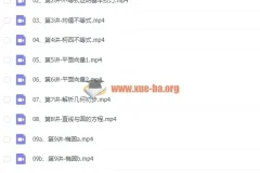 爱尖子初三数学竞赛专属课（2018年暑假）全套课程