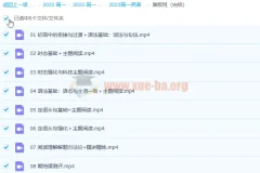 2023高一英语 付炫屿 暑假班8讲完结 秋季班更新1讲