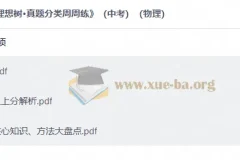 2027中考物理 理想树•真题分类周周