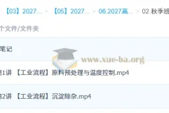 2027高三高考化学 康冲 秋季班（A+）