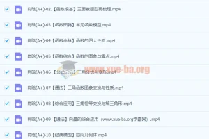 2024年高三高考数学 肖晗数学 一轮 A+暑假班