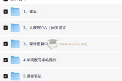 2026新英语小学六年级上册学习视频资料合集 28.5GB